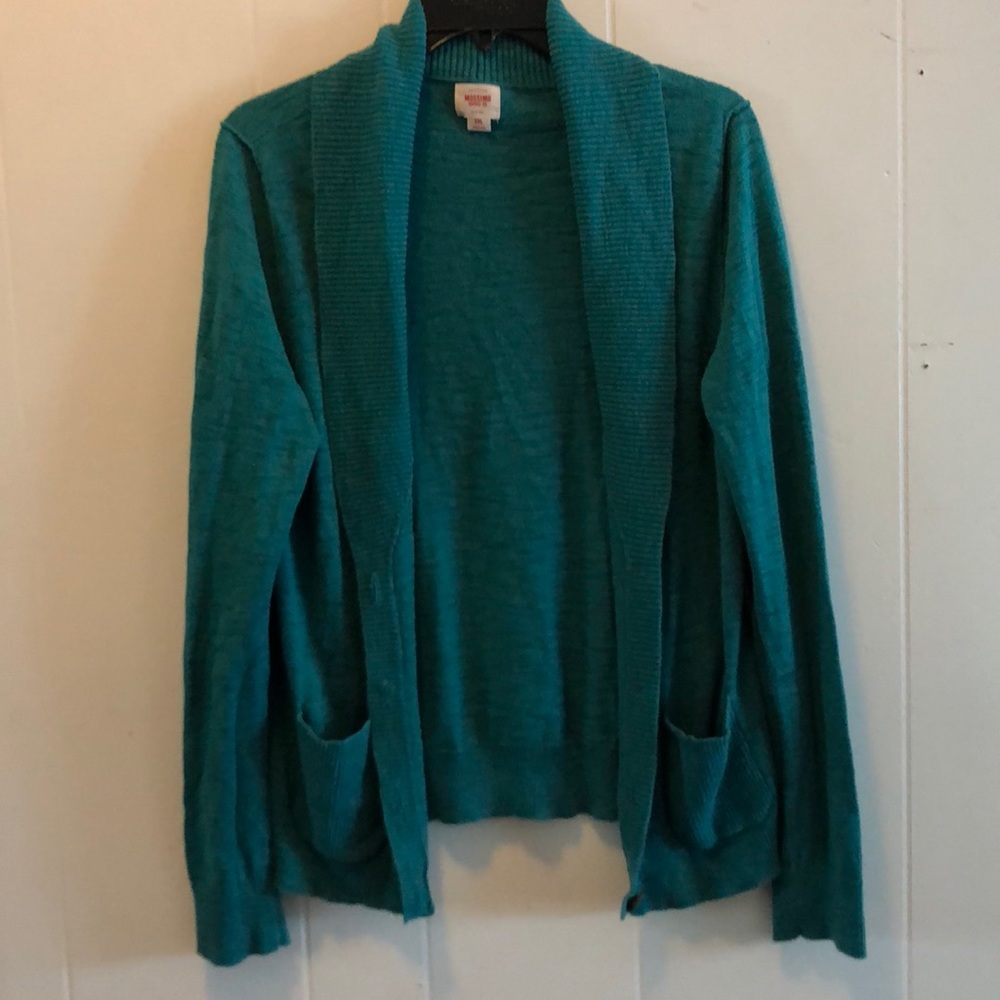 Blue Green Sweater | Mossimo Supply